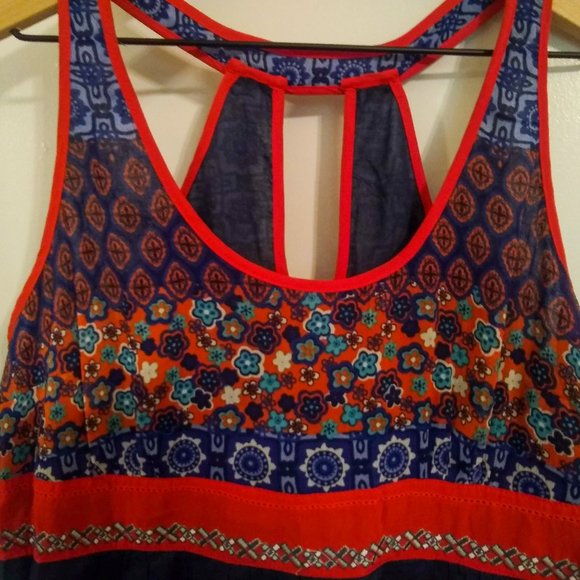 NWT Modcloth Blue Halter Dress - Picture 3 of 6